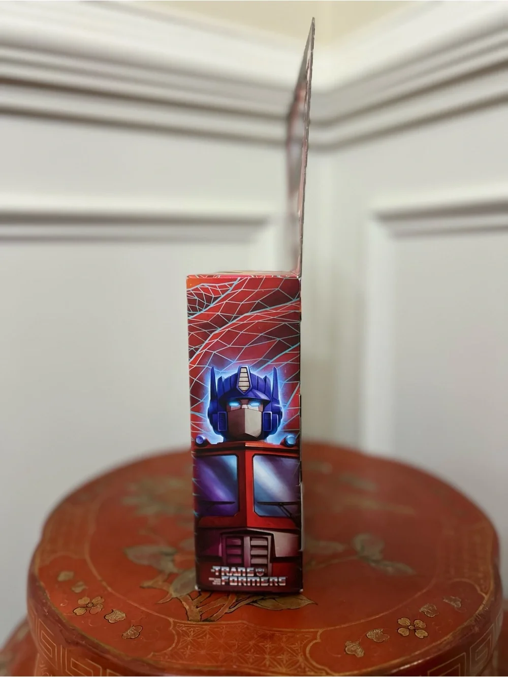 Mattel Optimus Prime Armor He-Man Action Figure - Red, Blue, White